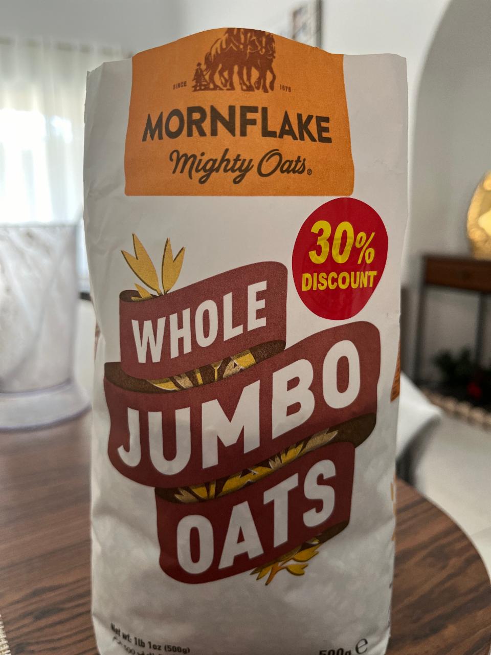 Фото - Whole oats Jumbo Mornflake