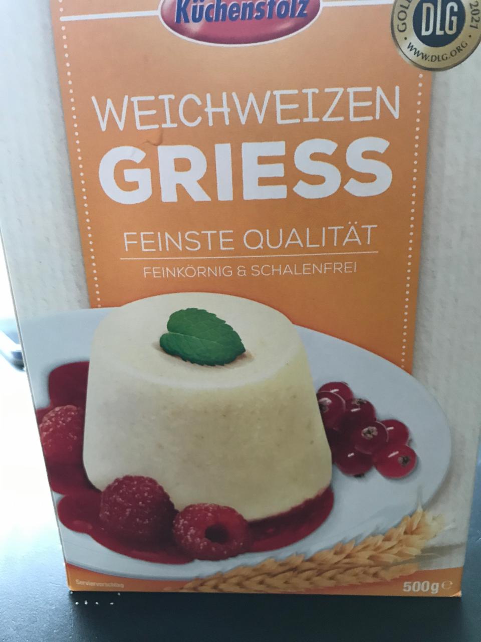 Фото - Weichweizen Griess Küchenstolz