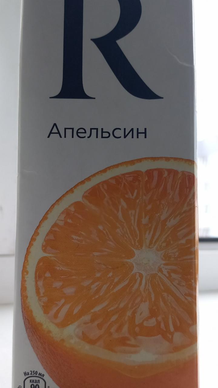 Фото - сок изысканный апельсин 100% Rich