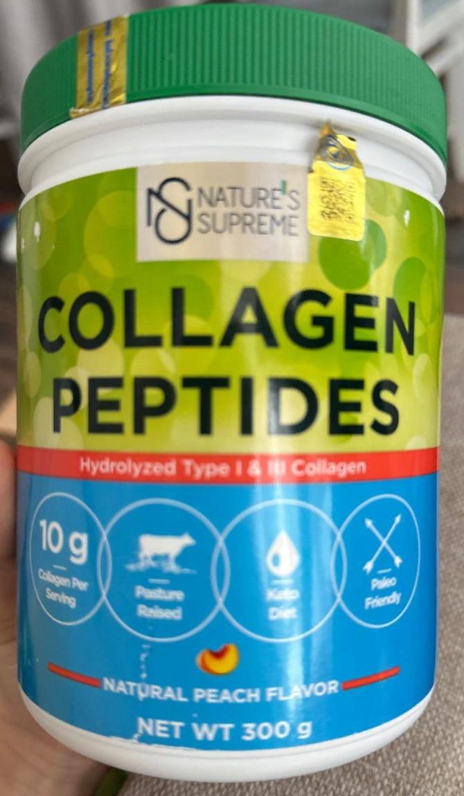 Фото - Collagen Peptides Nature's Supreme