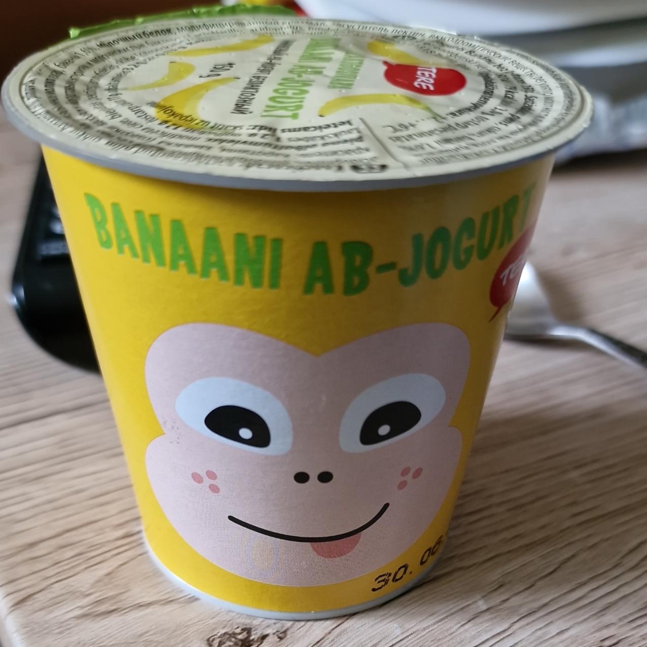 Фото - Йогурт безлактозный с бананом Tere