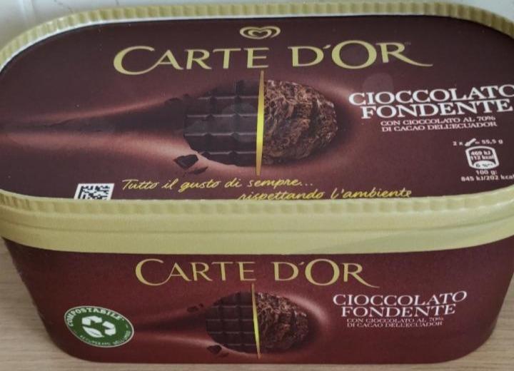 Фото - Мороженое Gelato Cioccolato Fondente Carte d'Or