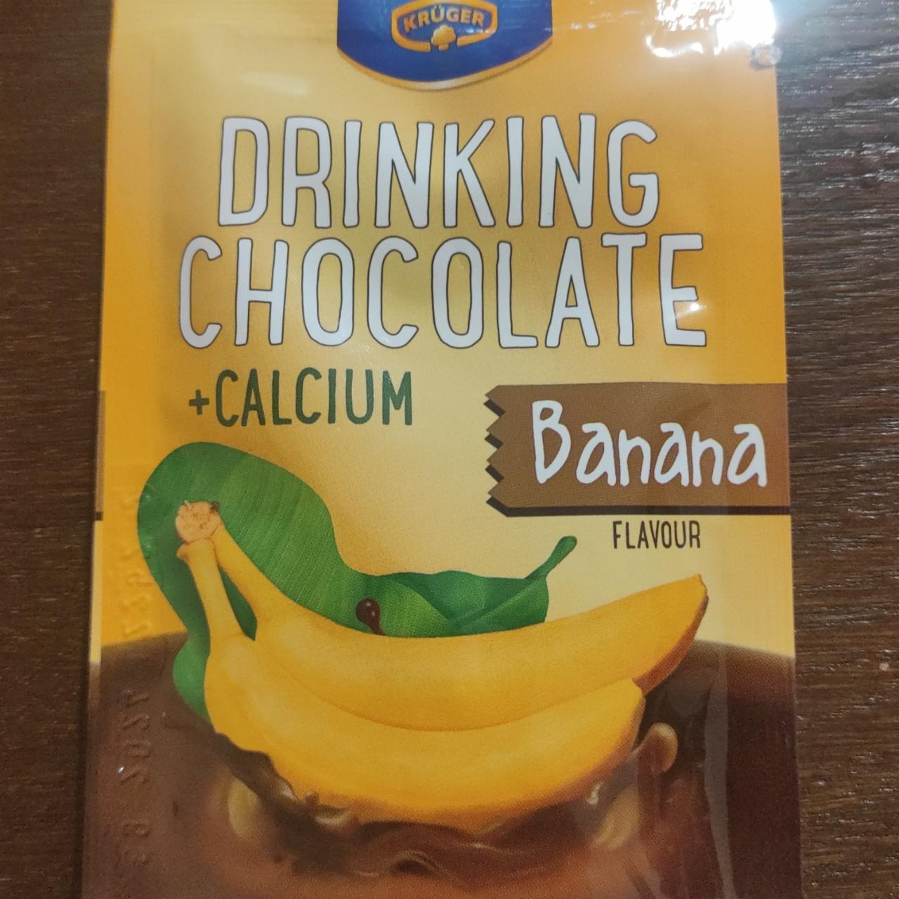 Фото - Шоколад питьевой с банановым вкусом Drinking Chocolate Banana Krüger
