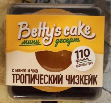 Фото - Тропический чизкейк с манго и чиа Betty's Cake