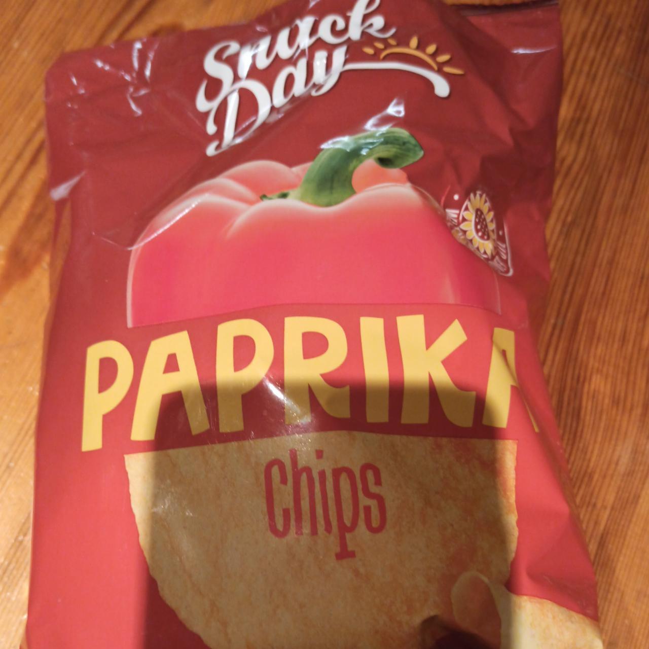 Фото - чипсы с паприкой paprika chips Snack day