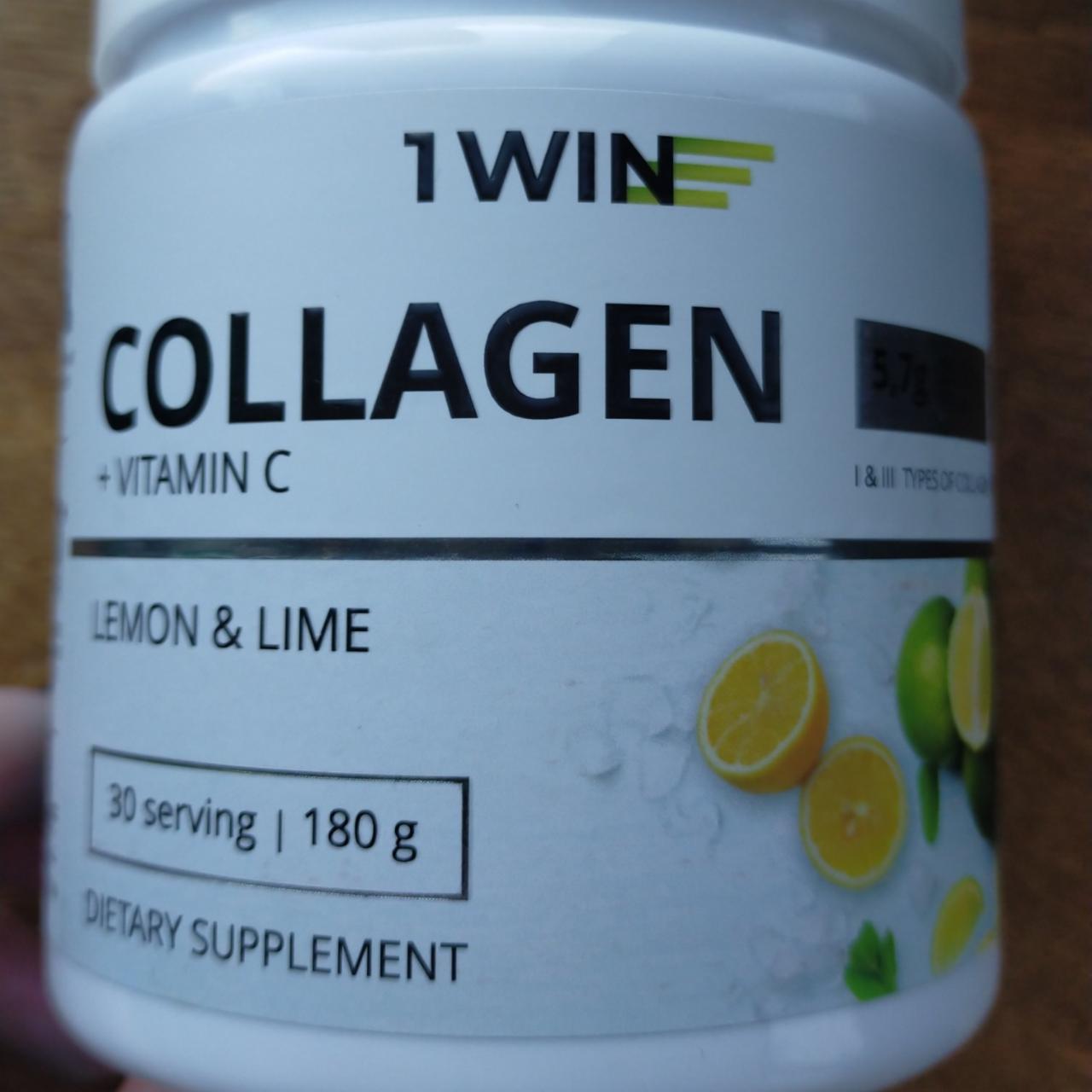 Фото - collagen+vitamin C Lemon&Lime лимон и лайм 1 WIN