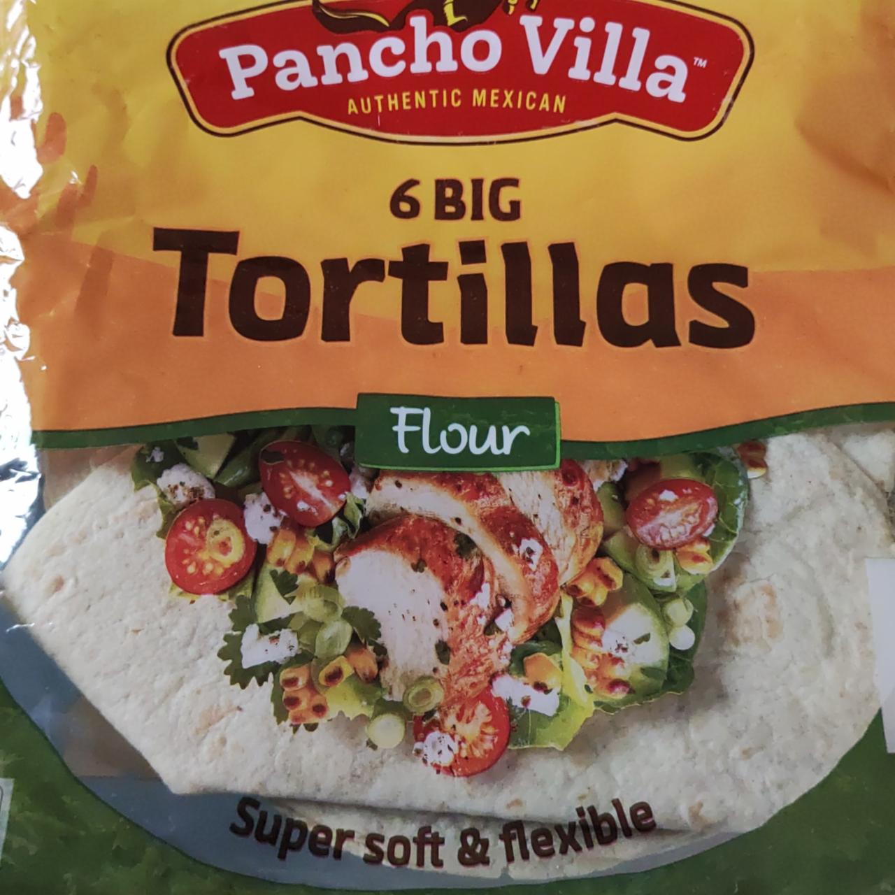 Фото - Лаваш круглый Big Tortillas (6 Stück) Pancho Villa