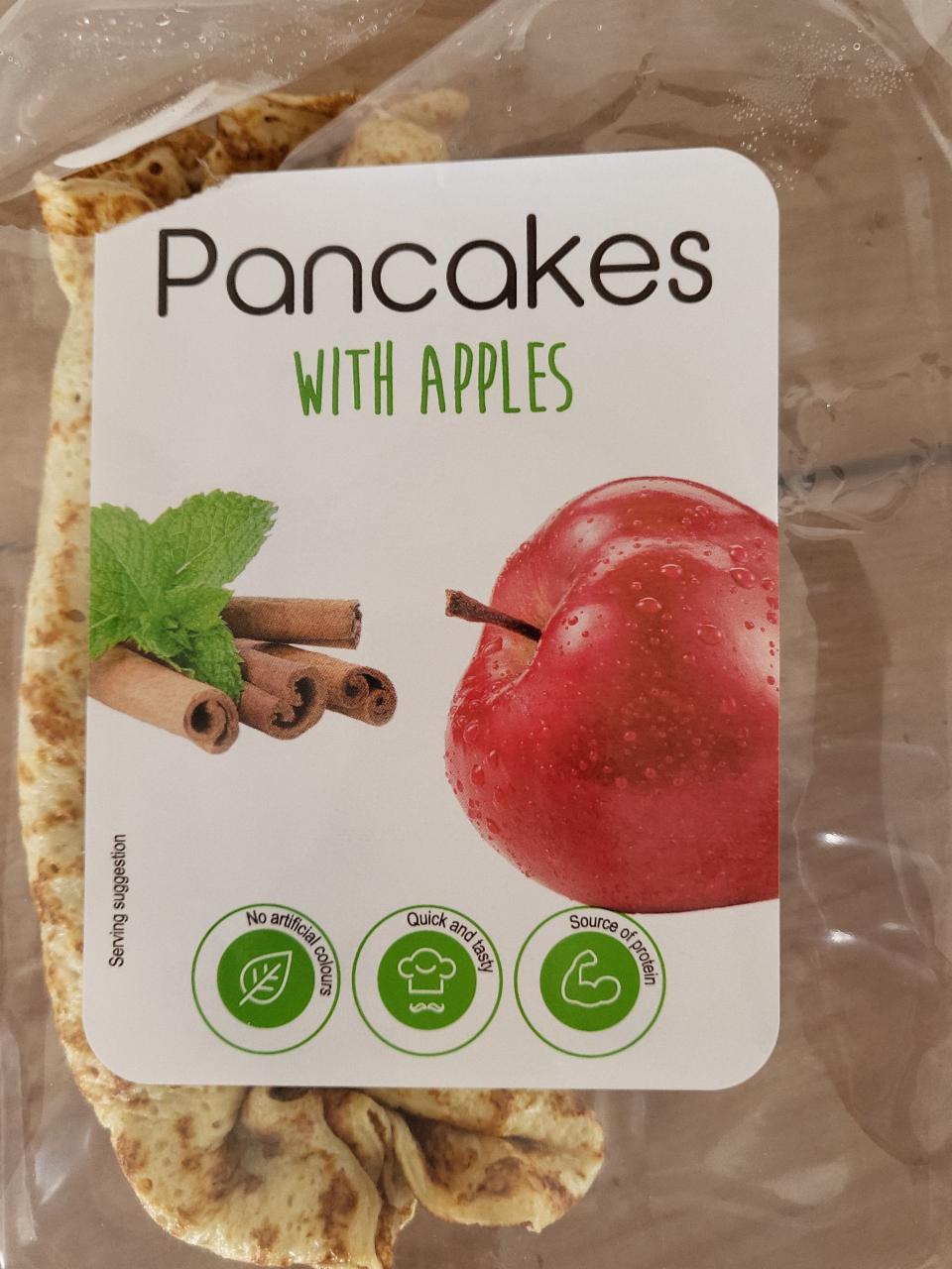 Фото - Блинчики с яблоками Pancakes with apples Lidl