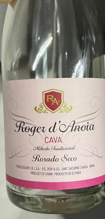 Фото - Вино игристое Cava Rosado seco розовое сухое 12% Roger d’anoia