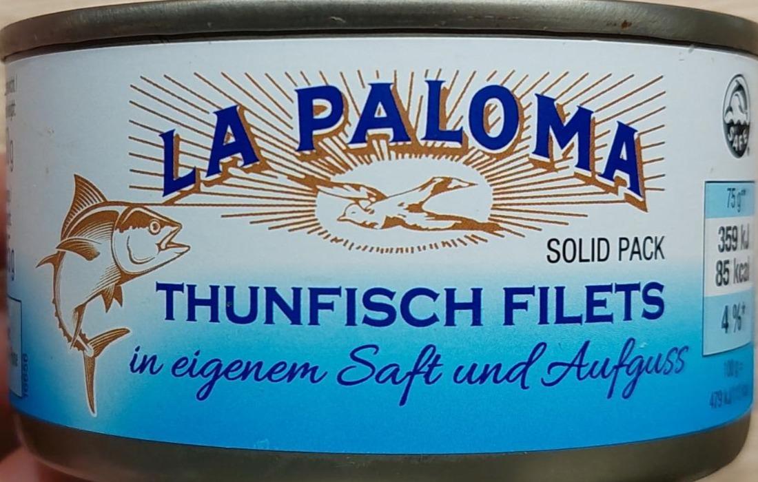 Фото - тунец консервированный La paloma