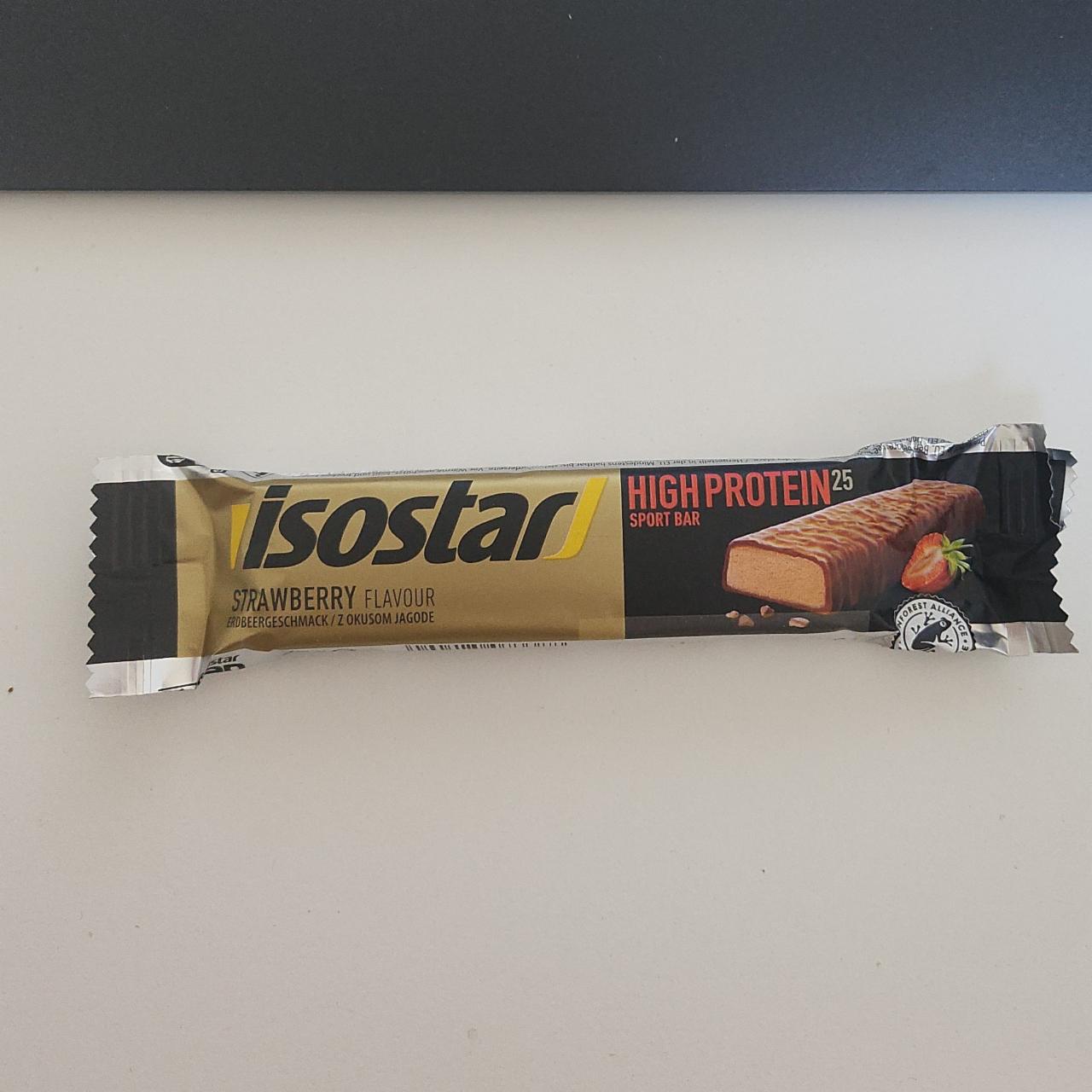 Фото - high protein sport bar strawberry Isostar