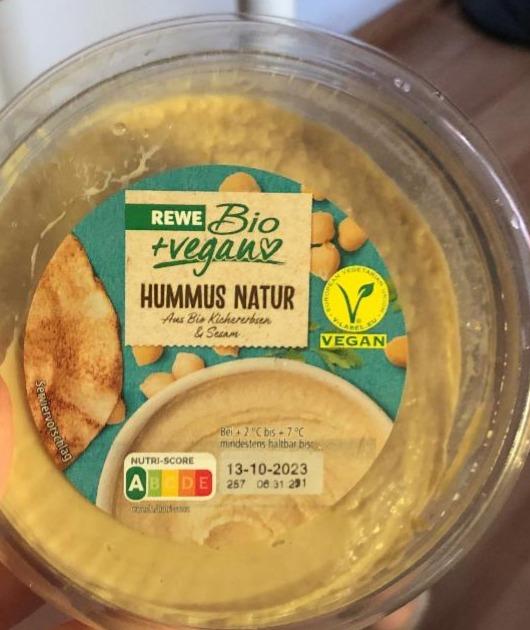 Фото - Hummus Natur Rewe Bio+vegan