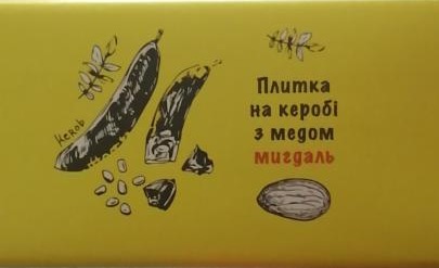 Фото - Плитка на керобе с мёдом миндаль Корка хлеба