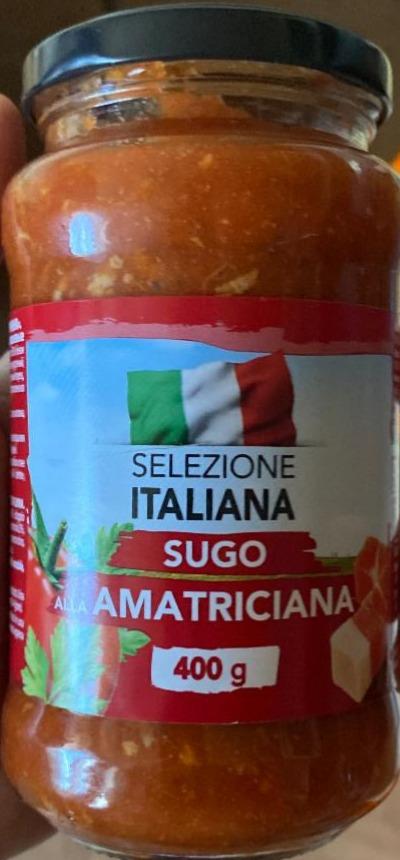 Фото - Соус томатный с беконом Аматричина Selezione Italiana