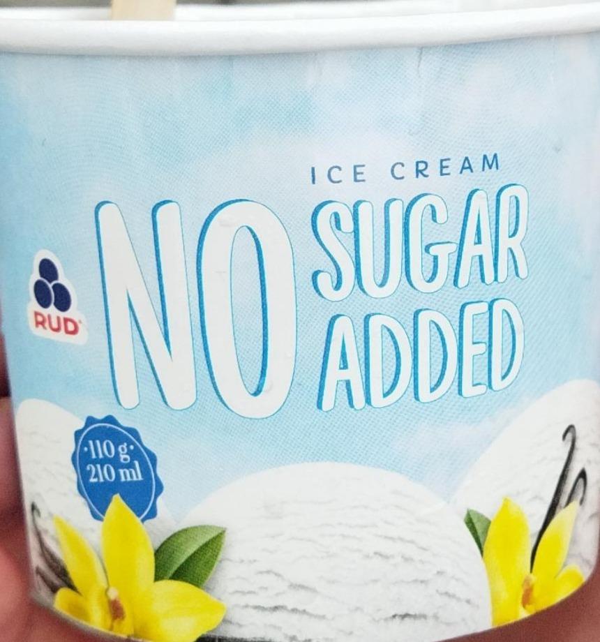 Фото - Мороженое со вкусом ванили без добавления сахара Рудь