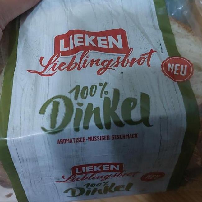 Фото - Lieblingsbrot 100% Dinkel Lieken