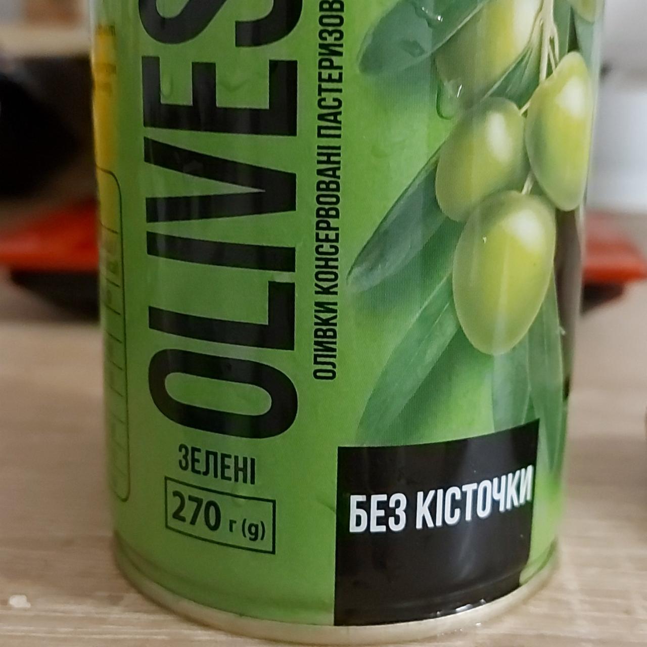 Фото - Зеленые оливки без косточек Своя Линия