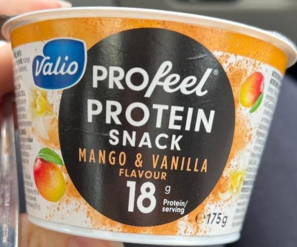 Фото - протеиновый снек манго-ваниль Profeel Valio
