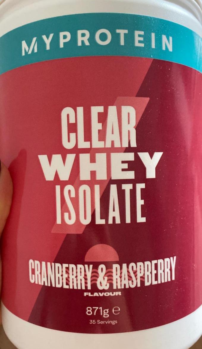Фото - Протеин Clear Whey Isolate MyProtein
