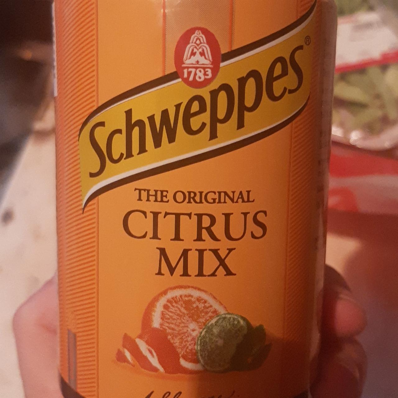 Фото - тоник со вкусом Citrus Mix Schweppers