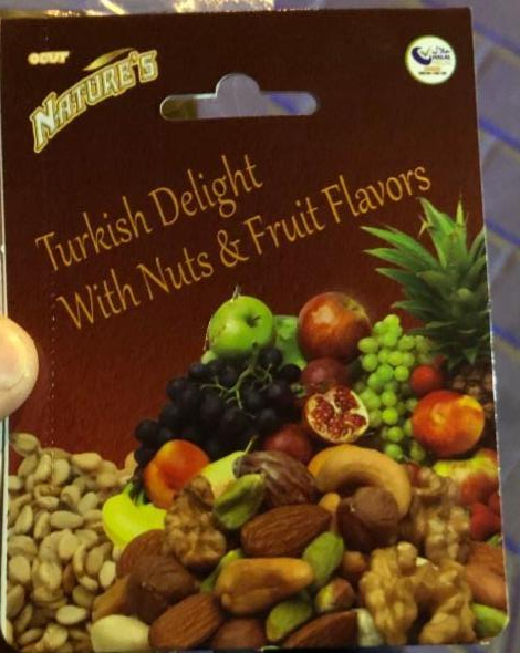 Фото - Turkish Delight With Nuts & Fruit Flavors лукум с орехами и бананом Nature's