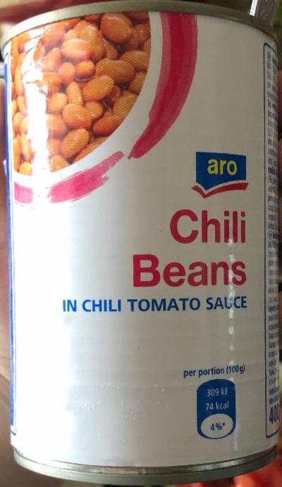 Фото - Борлотти в томатном соусе чили Chili Beans Aro