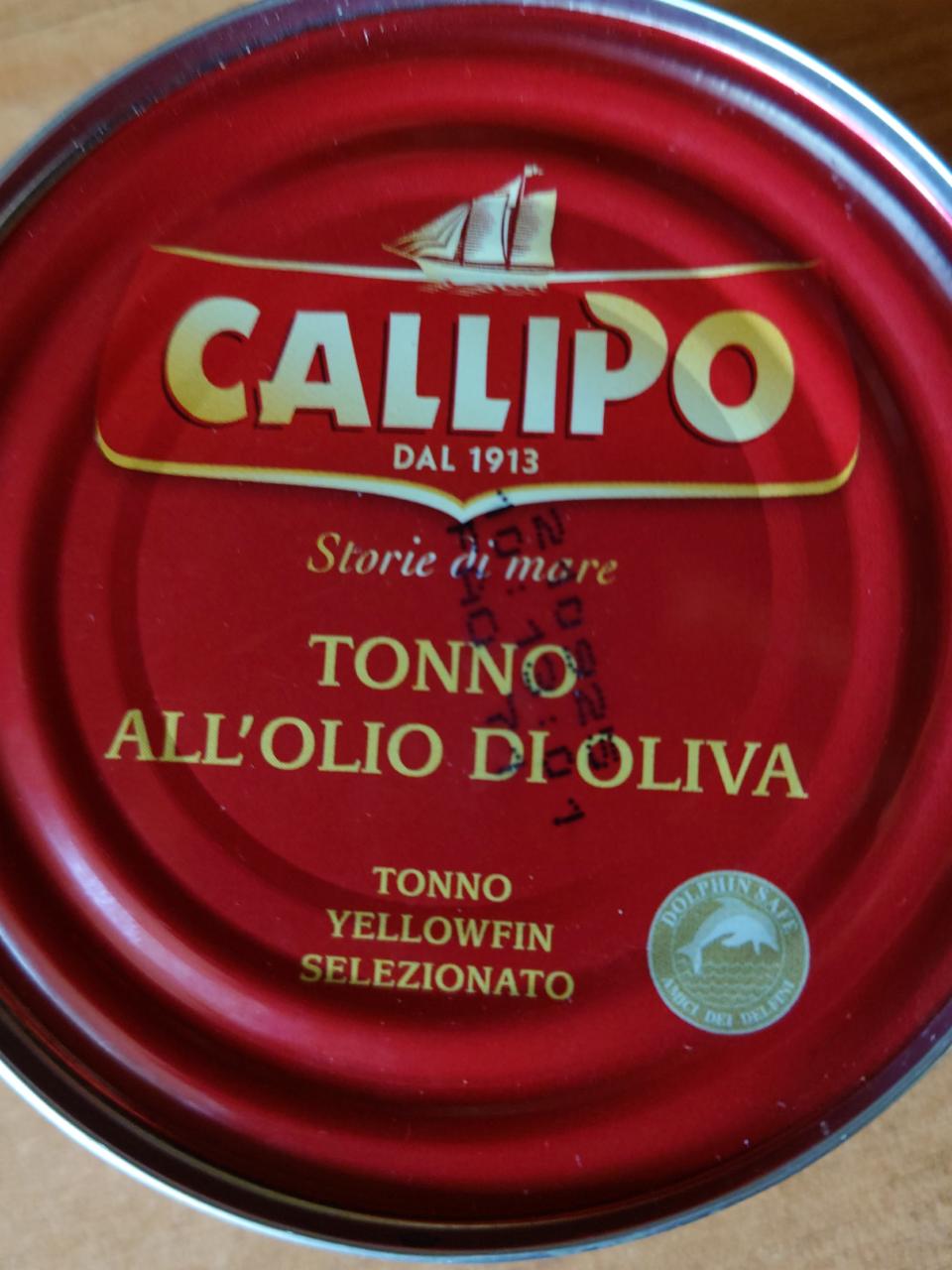Фото - Филе ломтики тунца в оливковом масле Callipo