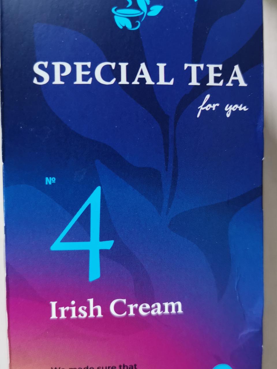 Фото - Чай чёрный Irish Cream Special tea Tea Collection