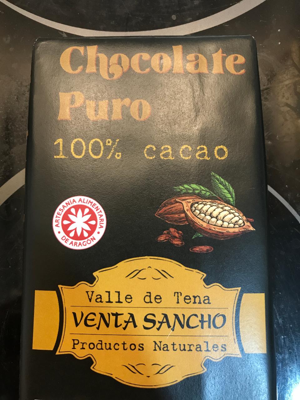 Фото - Chocolat pur cacao 100% Atienza
