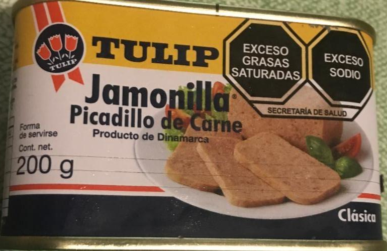 Фото - консервированная ветчина jamonilla picadillo de carne Tulip