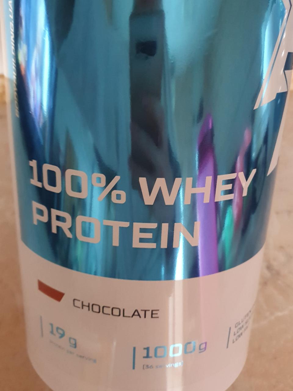 Фото - протеин со вкусом шоколада Whey protein 100%