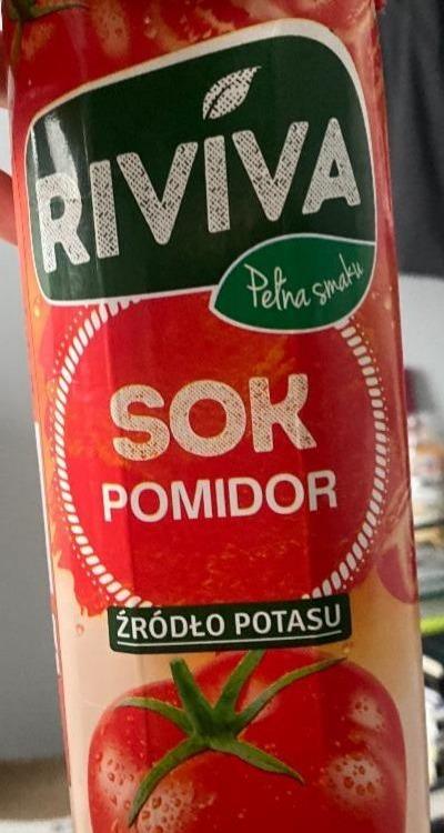 Фото - Сок томатный Riviva