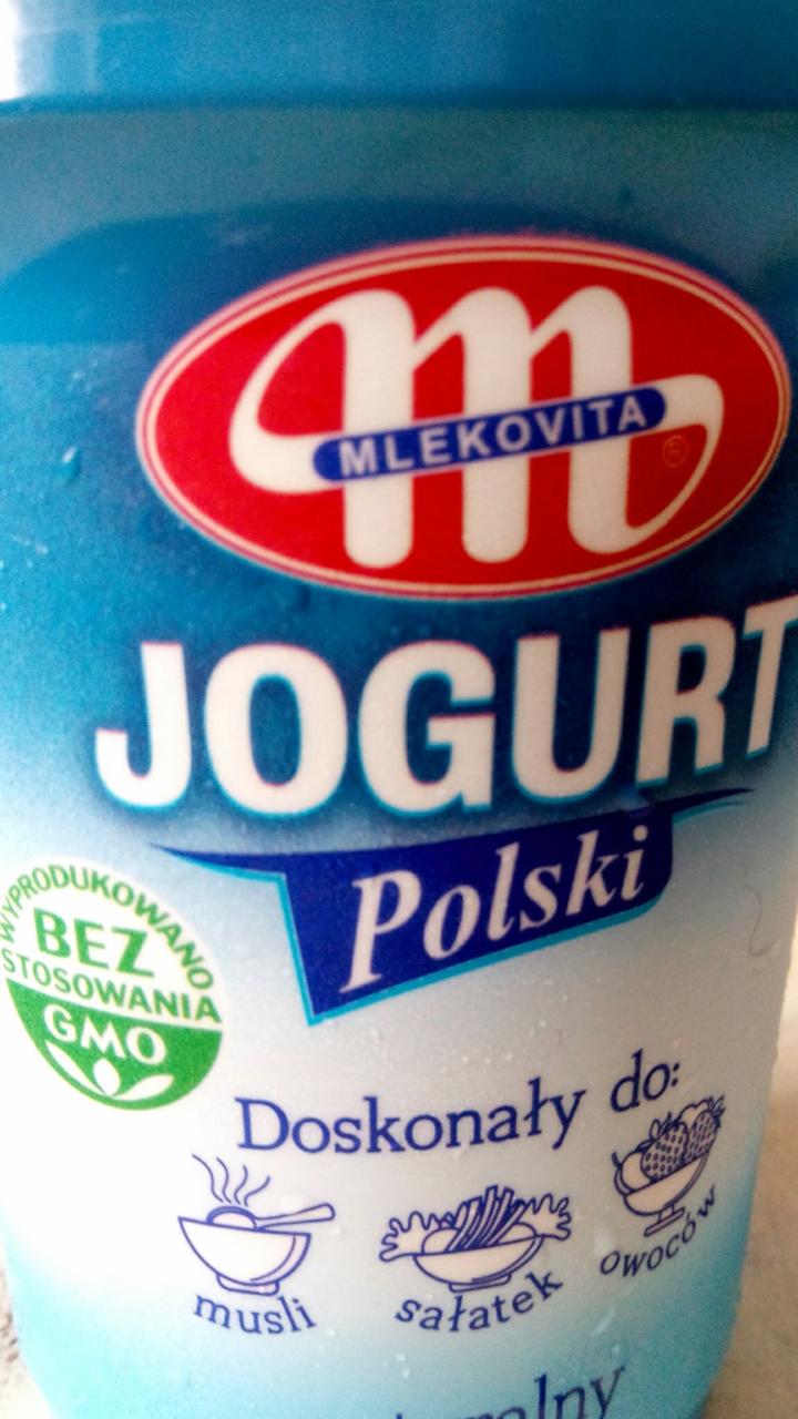 Фото - Польский йогурт натуральный Mlekovita