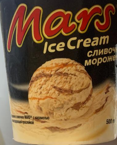 Фото - мороженное сливочное Mars 