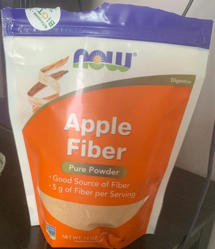 Фото - Яблочная клетчатка Apple Fiber Now Foods