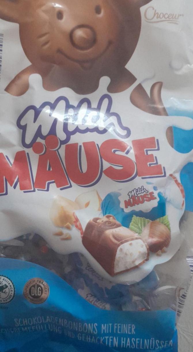 Фото - конфеты шоколадки молочыне мышки Milch Mäuse Choceur