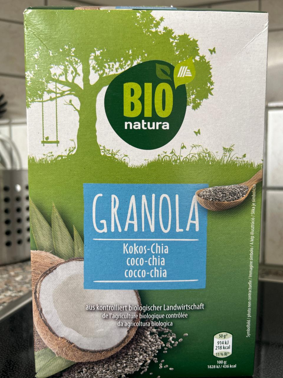 Фото - Гранола кокос-чиа Granola Bio Natura