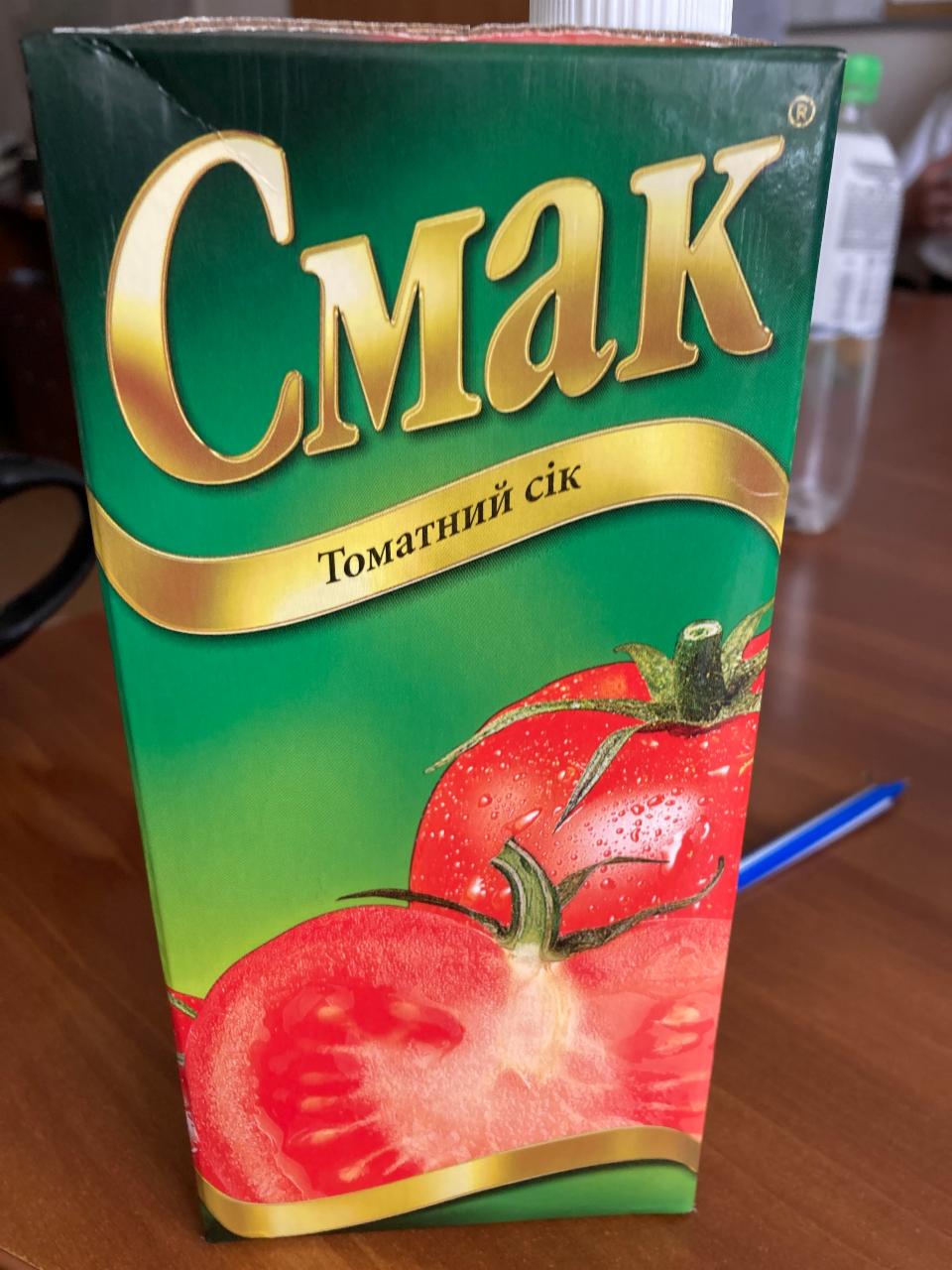 Фото - Сок томатный Смак