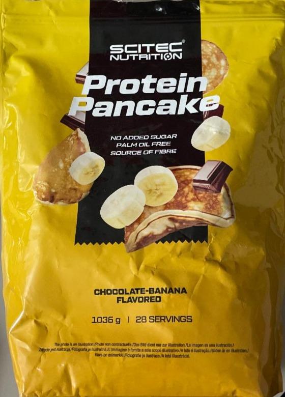 Фото - Смесь протеиновая для приготовления панкейков Protein Pancake Chocolate-Banana Scitec Nutrition
