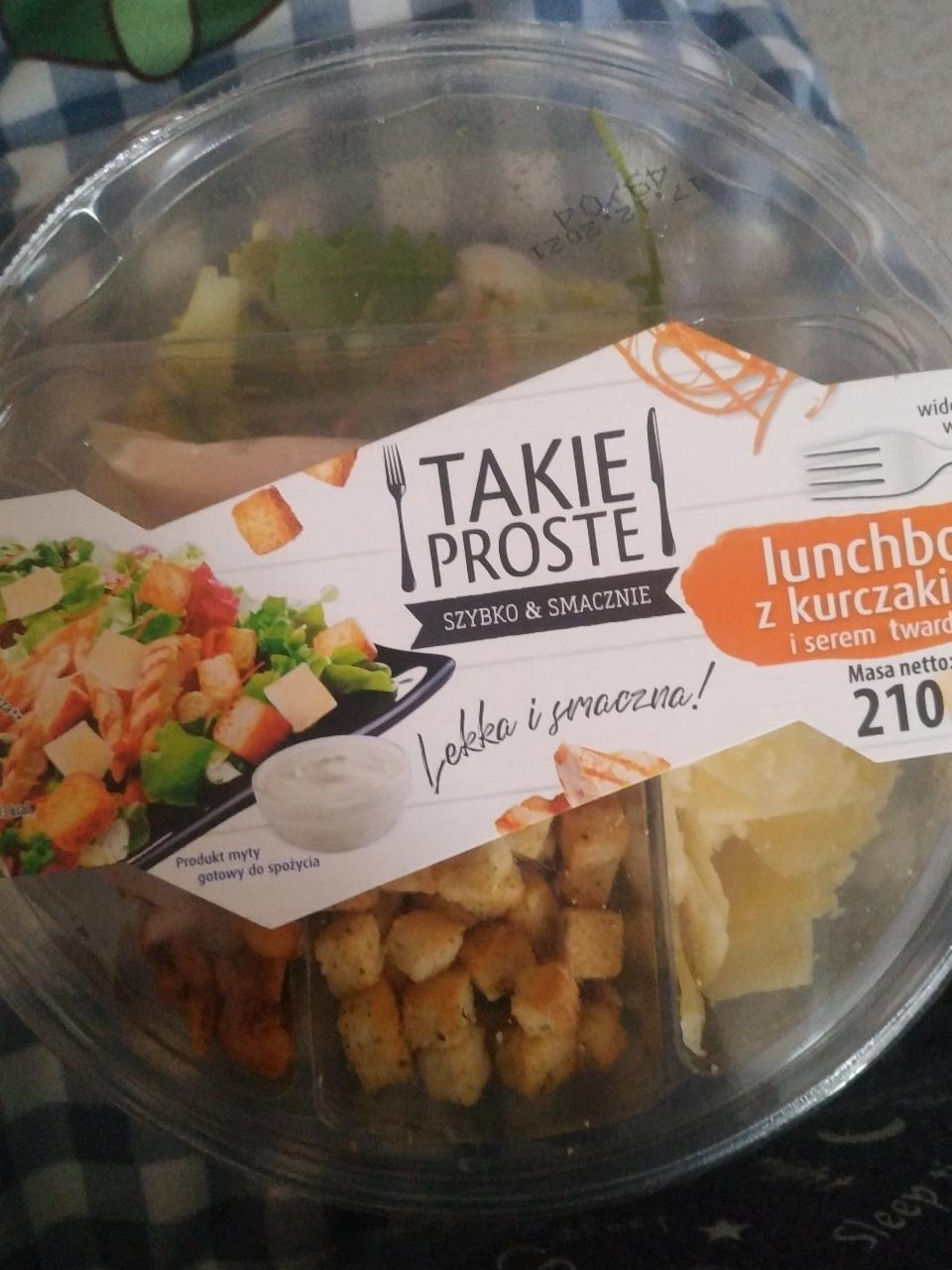 Фото - Lunchbox z kurczakiem салат с курицей Takie proste