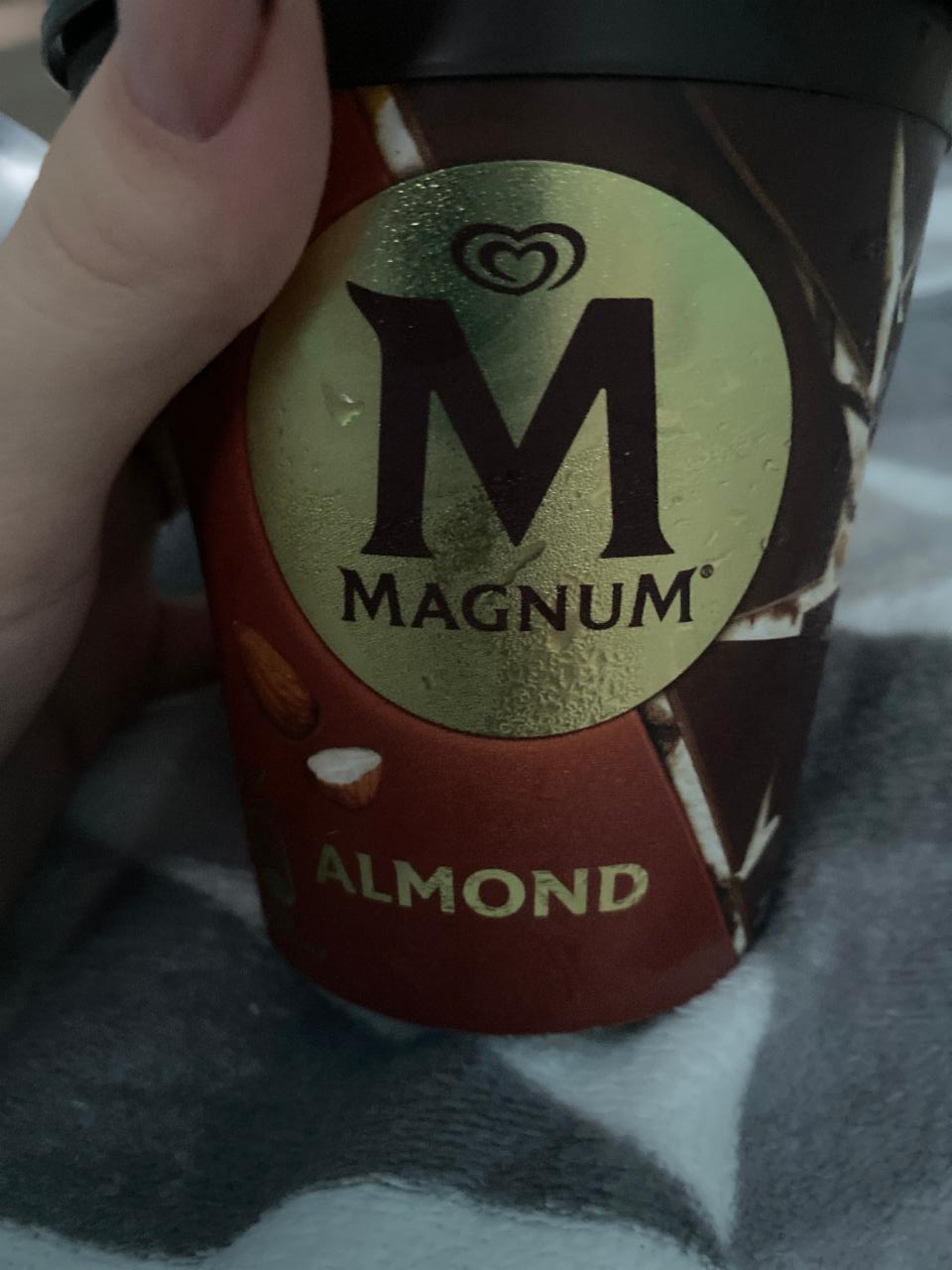 Фото - мороженное magnum с миндалем в ведре Magnum