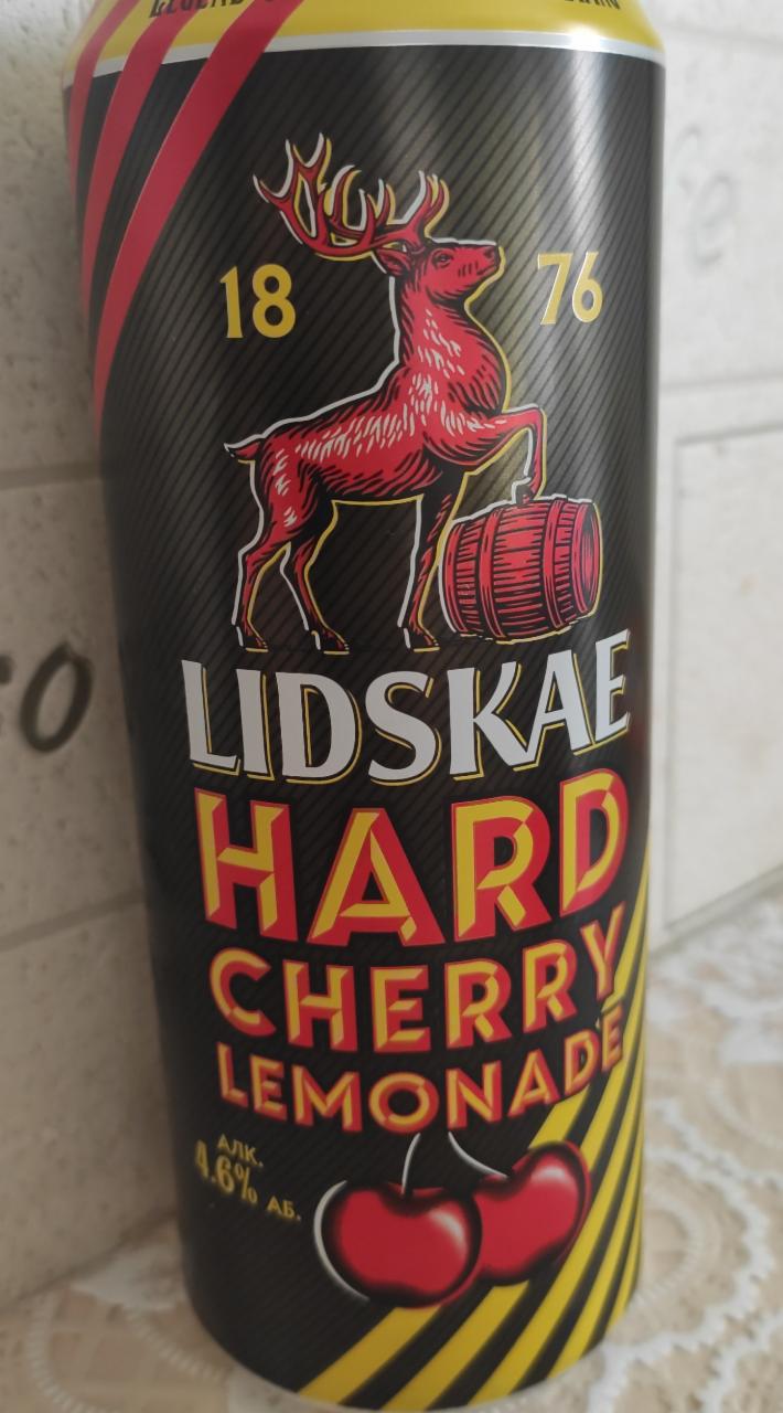 Фото - пиво лидское cherry lemonade Lidskae