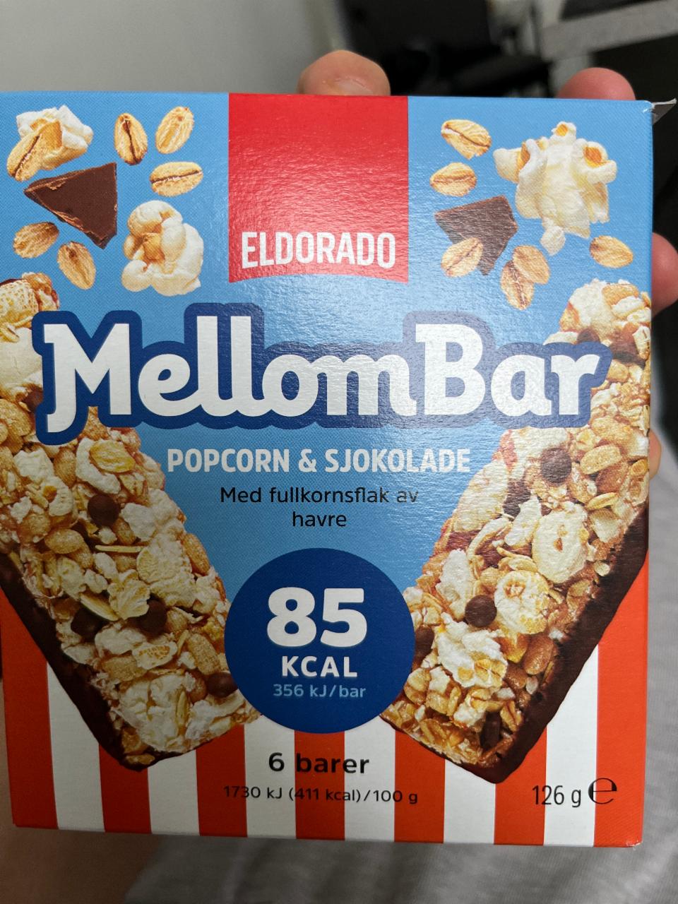 Фото - MellomBar popcorn&sjokolade Eldorado