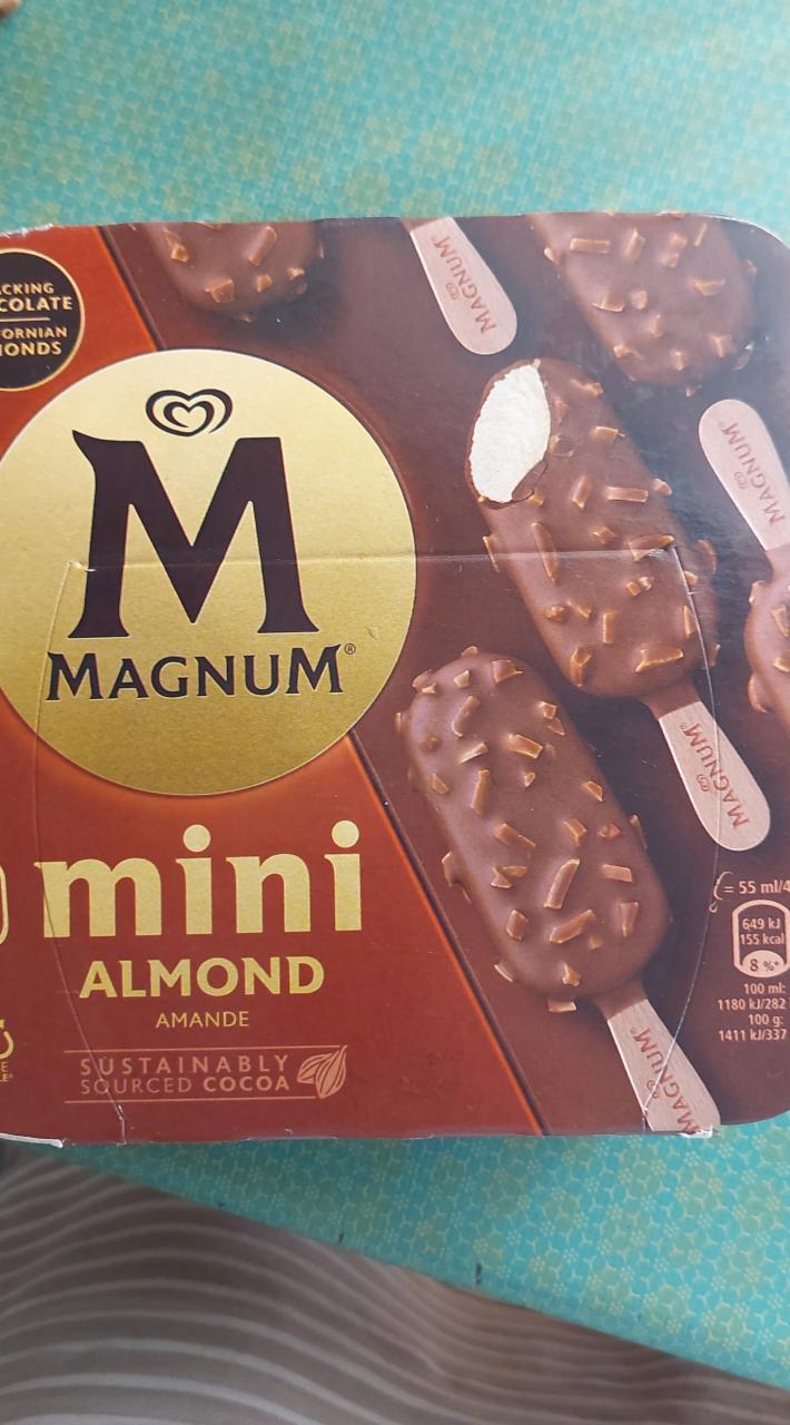 Фото - Мороженое Mini Almond Magnum