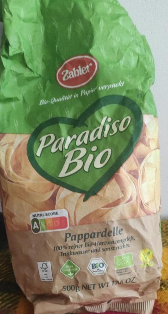 Фото - паста широкая Paradiso Bio Pasta Zabler