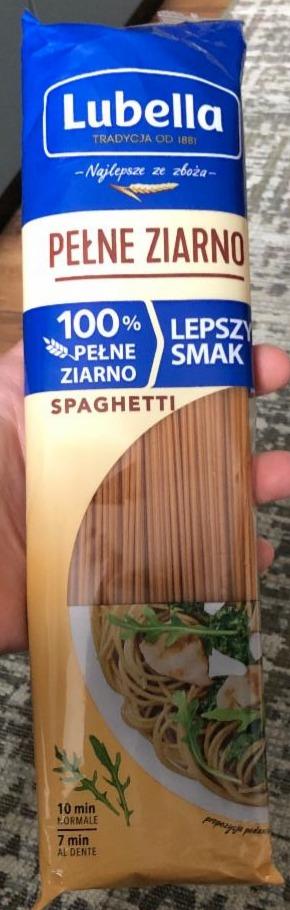 Фото - Макароны цельнозерновые спагетти Lubella