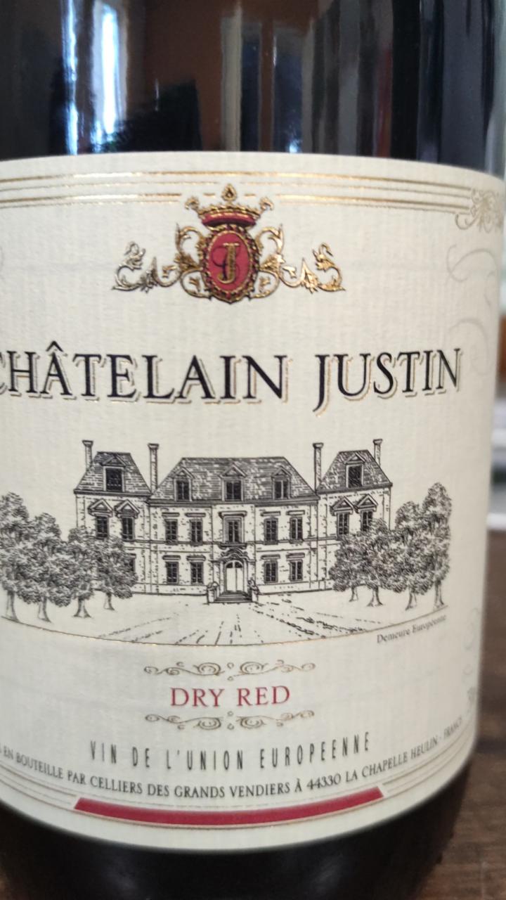 Фото - вино красное сухое chatelain justin Бристоль