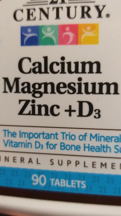 Фото - Calcium Magnesium +Zinc +D3