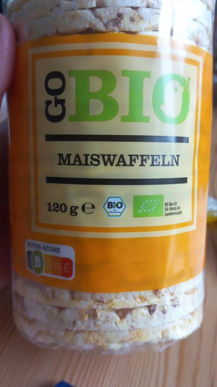 Фото - Хлебцы кукурузные Maiswaffeln Go Bio
