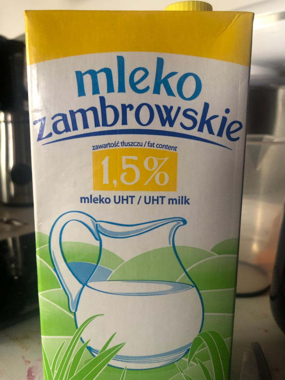 Фото - Молоко Mleko 1.5% Zambrowskie